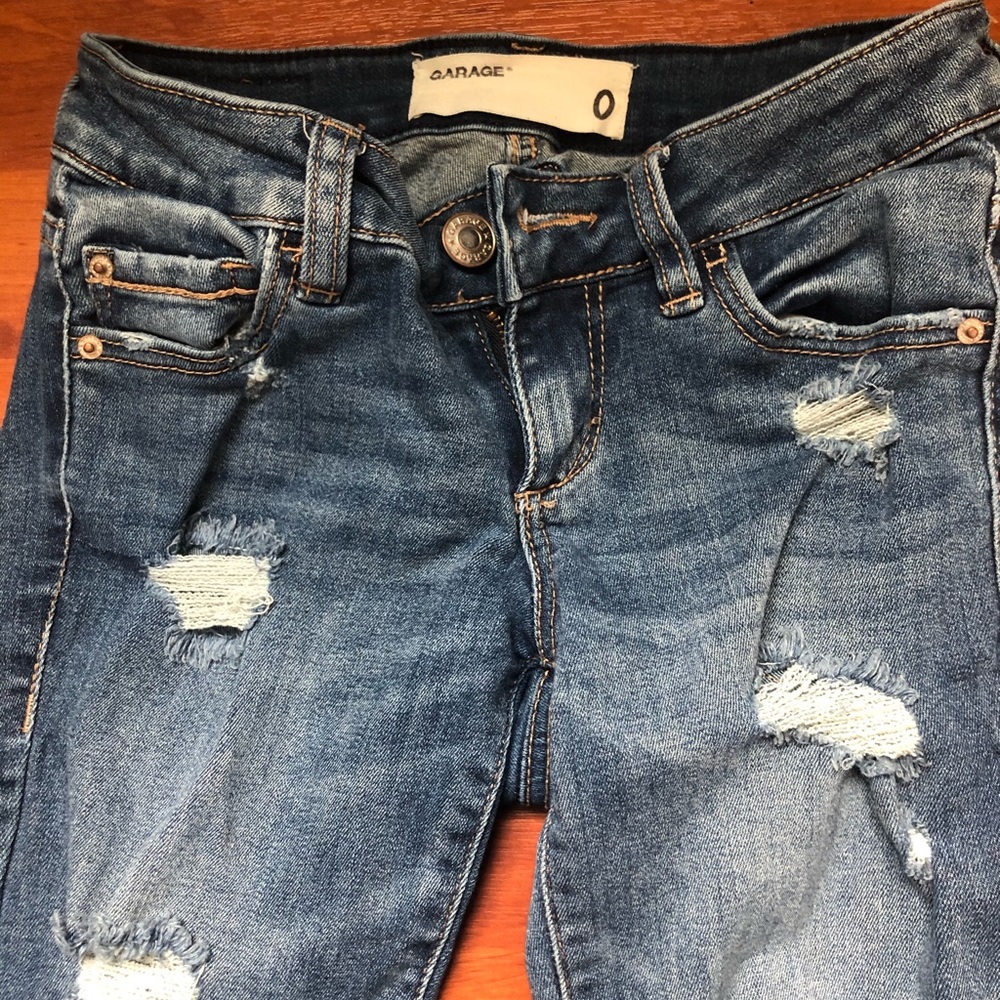 Garage jeggings, size 0 - Picture 2 of 7